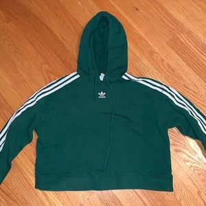 Adidas crop hoodie